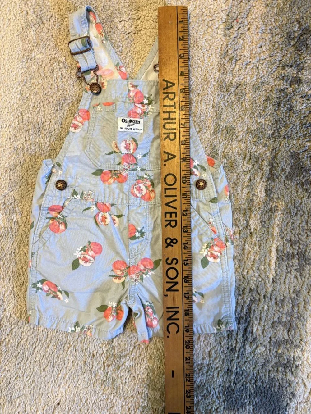 Girls 3 Toddler OSH KOSH B’GOSH Shortalls